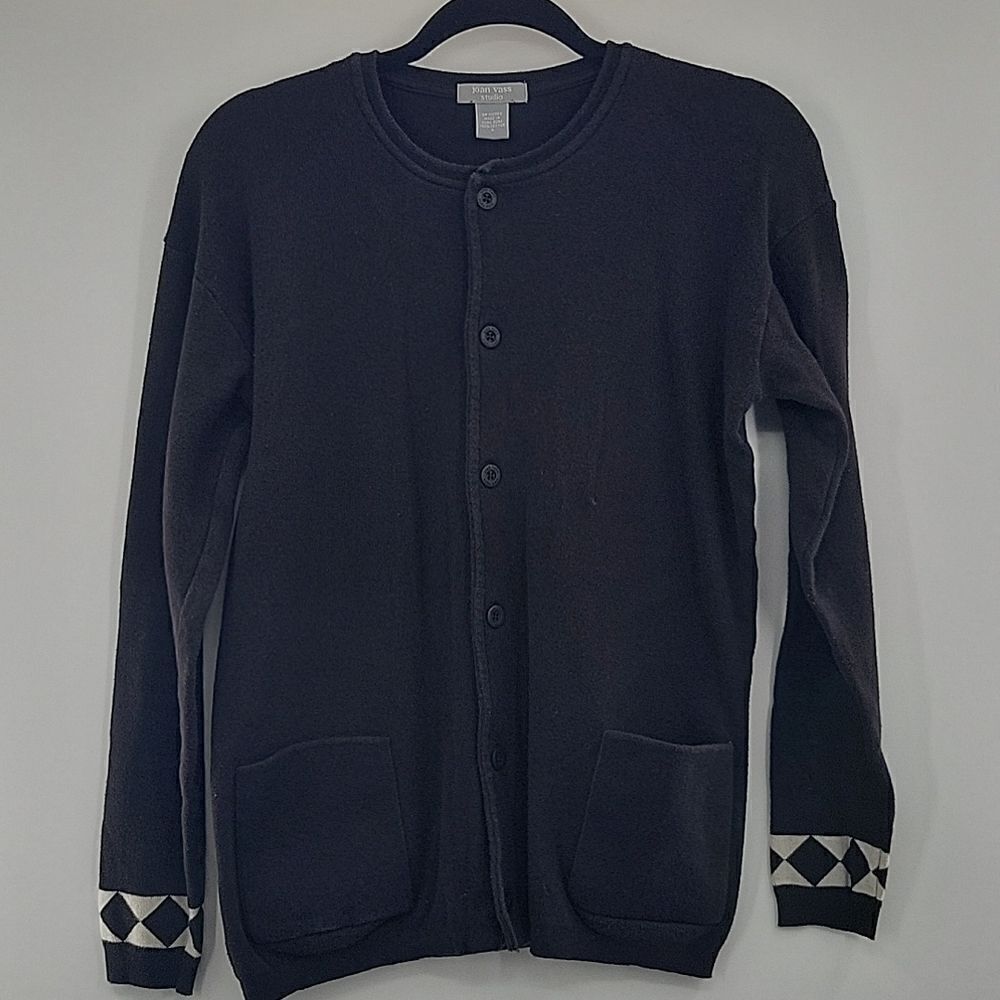 3 For$20 Joan Vass studio Black sweater size S